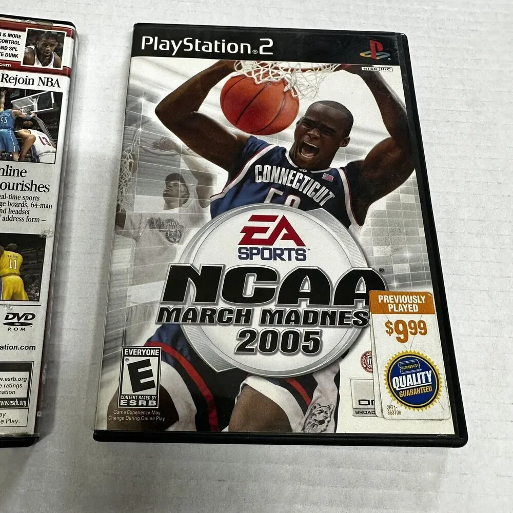 Lot Of 5 PlayStation 2 PS2 NBA Live 07 March Madness 02 05 Shootout 04 Hoopz